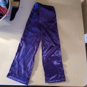 Purple Satin Scarf, about 36 inches